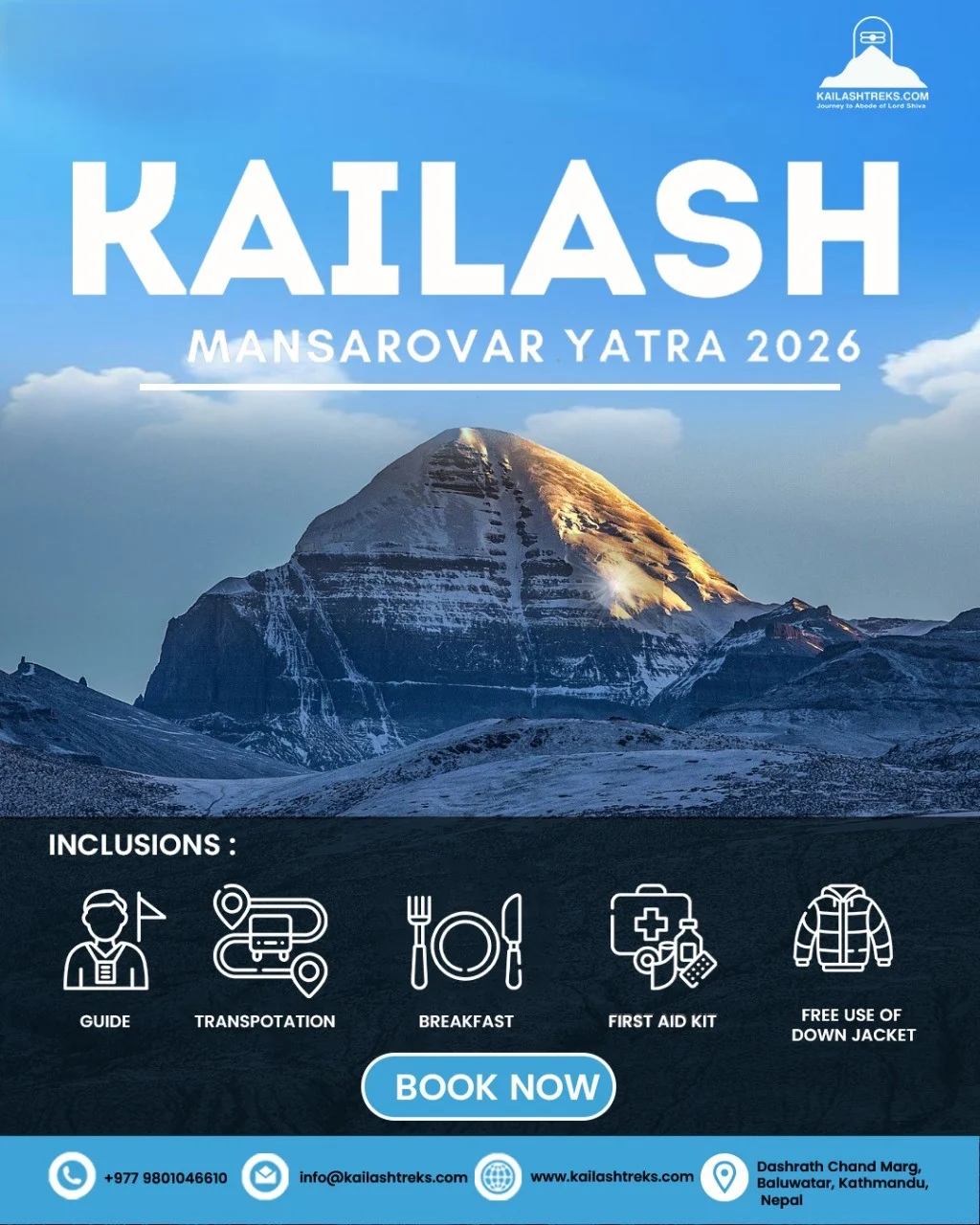 The Ultimate Guide to Kailash Mansarovar Yatra 2026: Routes, Costs, Registration & Everything You Need to Know