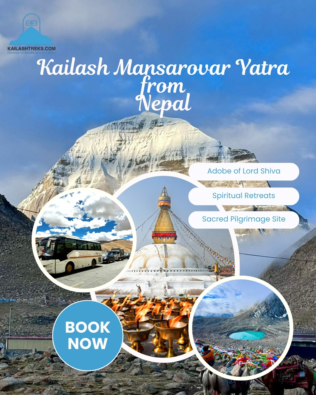 Kailash Mansarovar Yatra from Nepal 2026